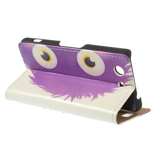 Lommebok Etui for Sony Xperia Z3 Compact Happy Monster 4