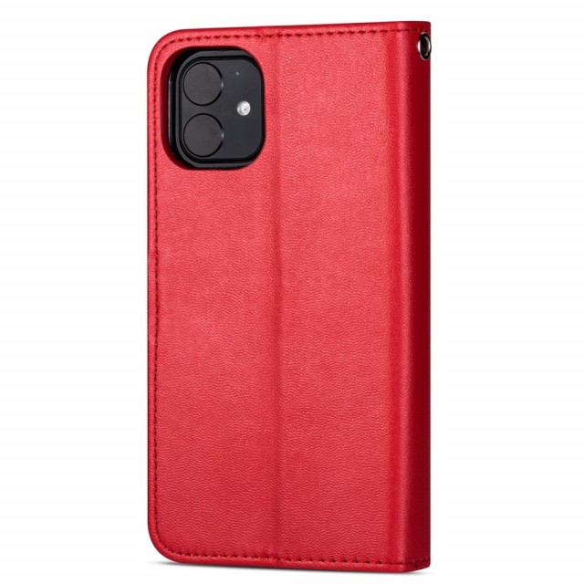 iPhone 11 Pro Max 6,5" Lommebok Etui m/ 9 kortlommer Rød
