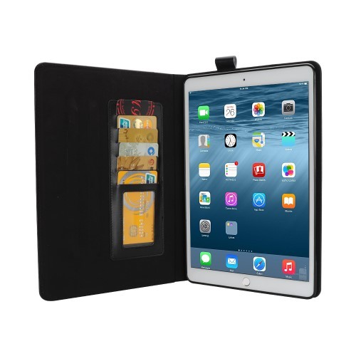 iPad 9.7 (2017/2018) Bok Etui Svart