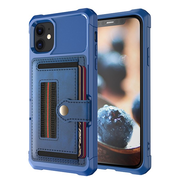 Galaxy Note 10 Deksel Armor Wallet Pro Midnattsblå