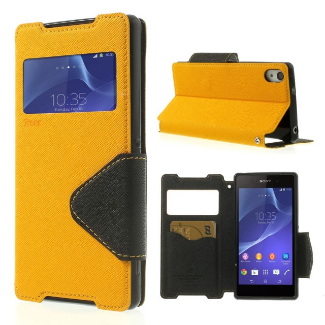 Slimbook Etui for Sony Xperia Z2 Roar Gul