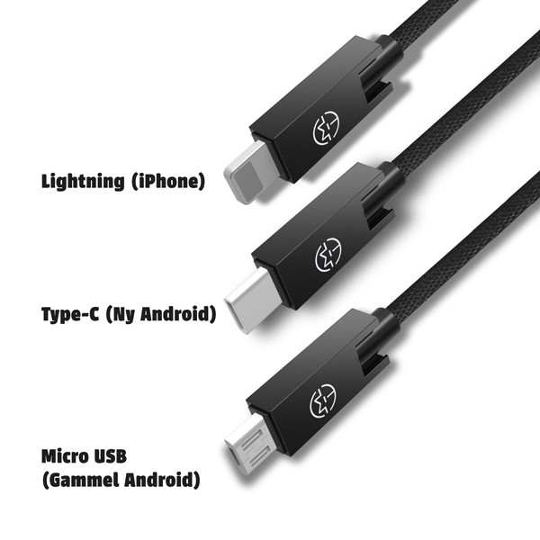 USB Sync og ladekabel for mobil