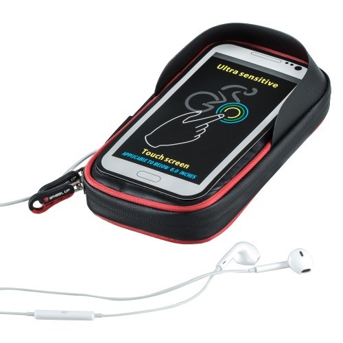 Universal Mobilholder for Sykkel/Motorsykkel PRO XL - Rød