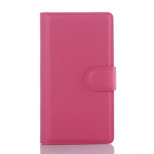 Lommebok Etui for Sony Xperia Z5 Compact Lychee Rosa