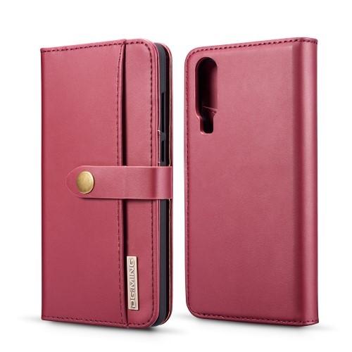 Huawei P30 2i1 Etui m/3 kortlommer Classic Lux Rød