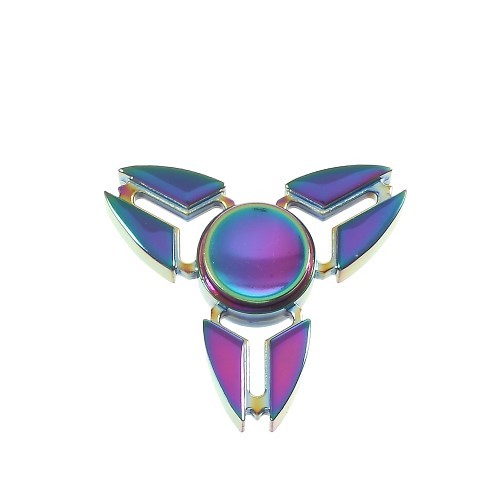 Fidget Spinner Collector Tri-Ninja Rainbow Alu