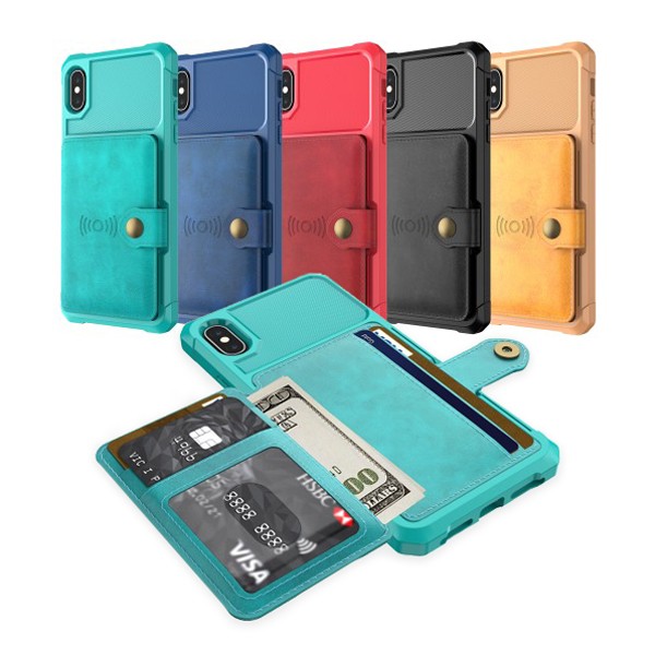 iPhone 6 Pluss / 7 Pluss / 8 Pluss Deksel Armor Wallet