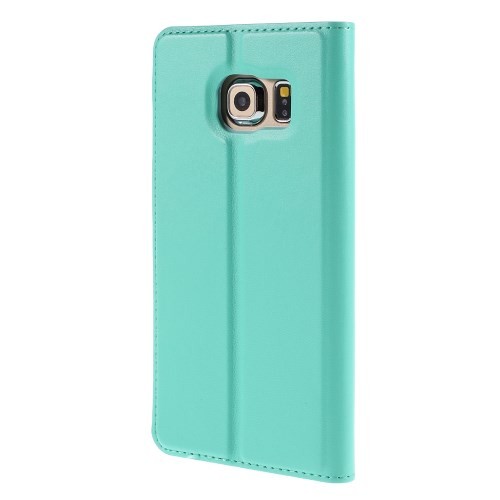 Slimbook Etui m/displayvindu for Galaxy S6 Edge Mercury Mint Grønn