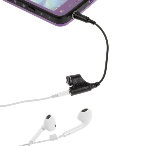 Vanntett Deksel for Galaxy S5 Lilla