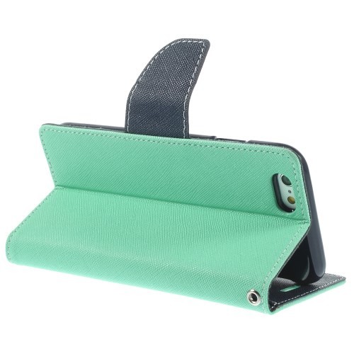 Etui m/kortlommer for iPhone 6/6s Mercury Mint Grønn