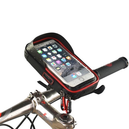 Universal Mobilholder for Sykkel/Motorsykkel PRO XL - Rød