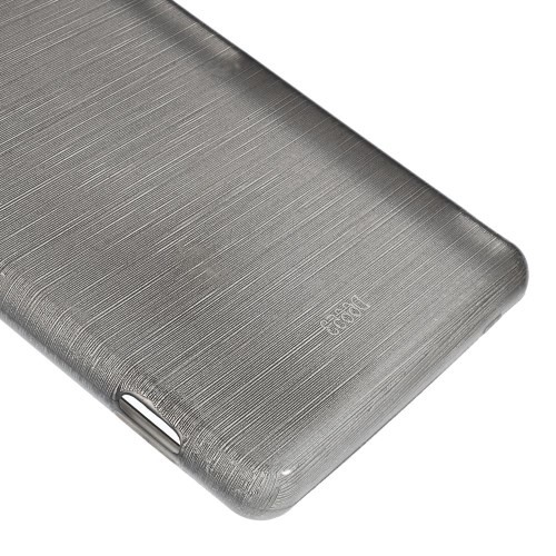 Deksel Xperia Z3 Mykplast Metallic Sort