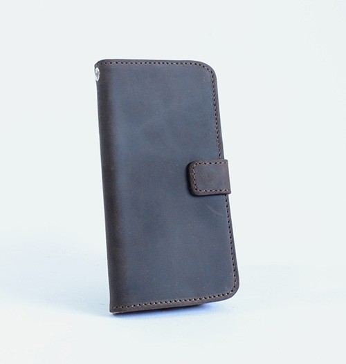 Lommebok Etui for Galaxy S6 Protega Vintage Mørk Brun