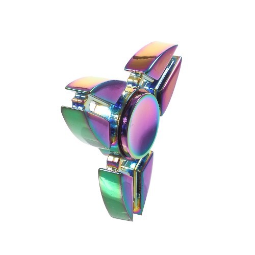 Fidget Spinner Collector Tri-Ninja Rainbow Alu