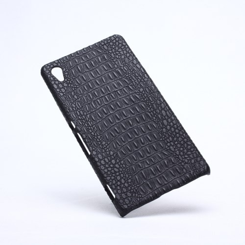 Deksel Xperia Z3+ Croco Svart