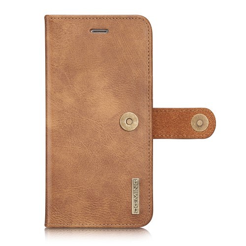 iPhone 6 Pluss/6s Pluss 5,5" 2i1 Etui m/3 kortlommer Classic Lys Brun