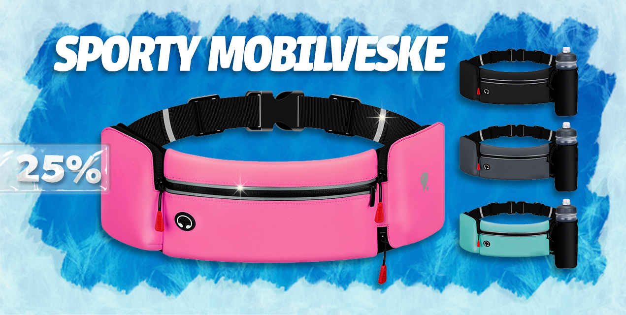 Sportstutstyr for mobil opp til 40%