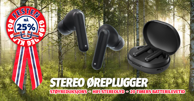 Stereo TWS BUDS øreplugger