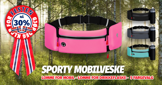 Sporty mobilveske