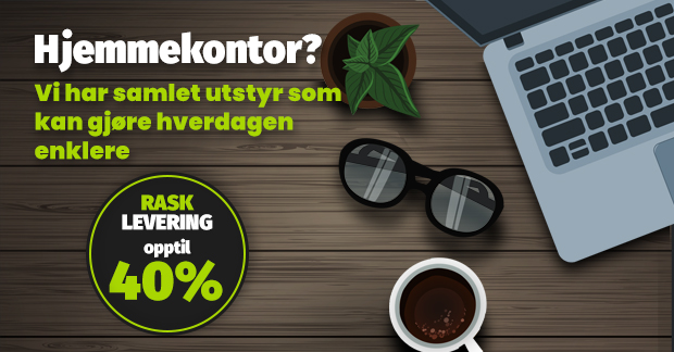 Hjemmekontor? Opp til 40%