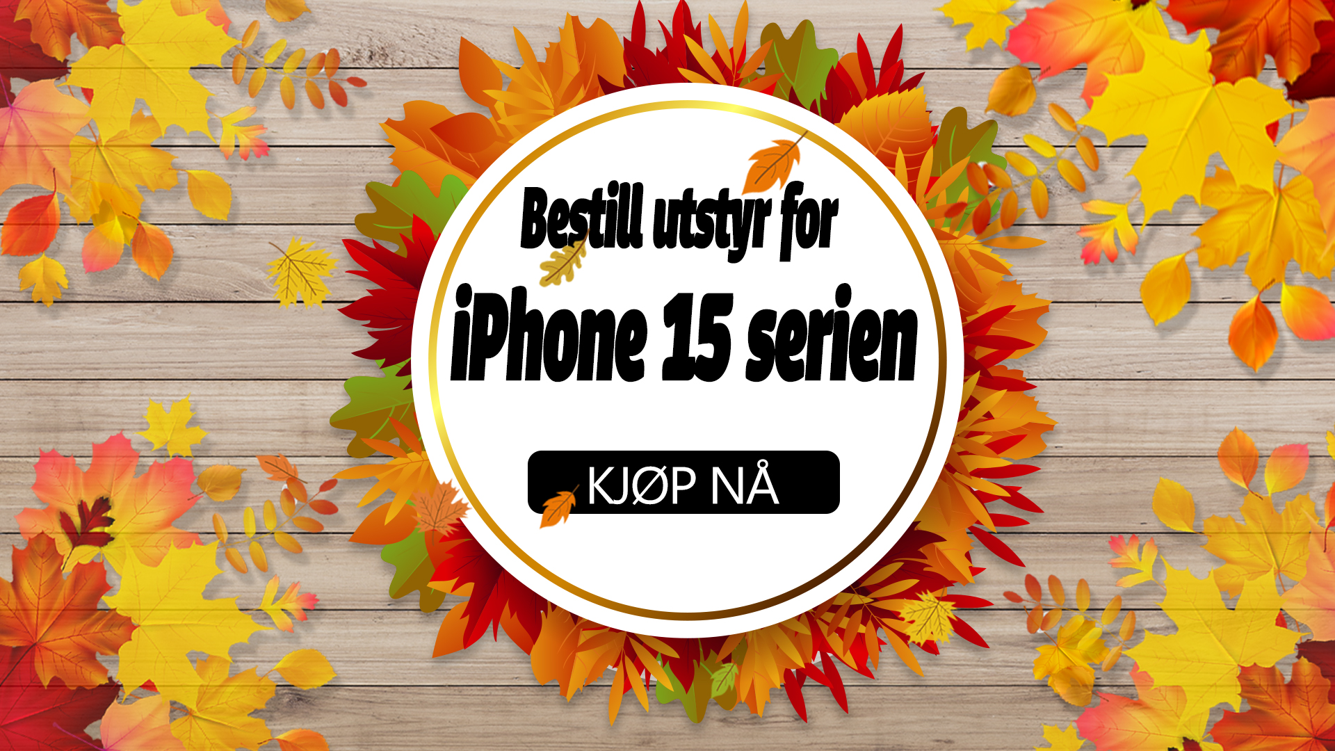 Utstyr til iPhone 15 serien